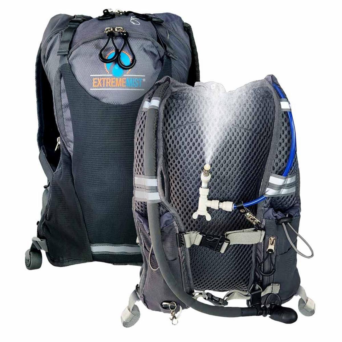 ExtremeMist Misting & Drinking Hydration Backpack Large Blue