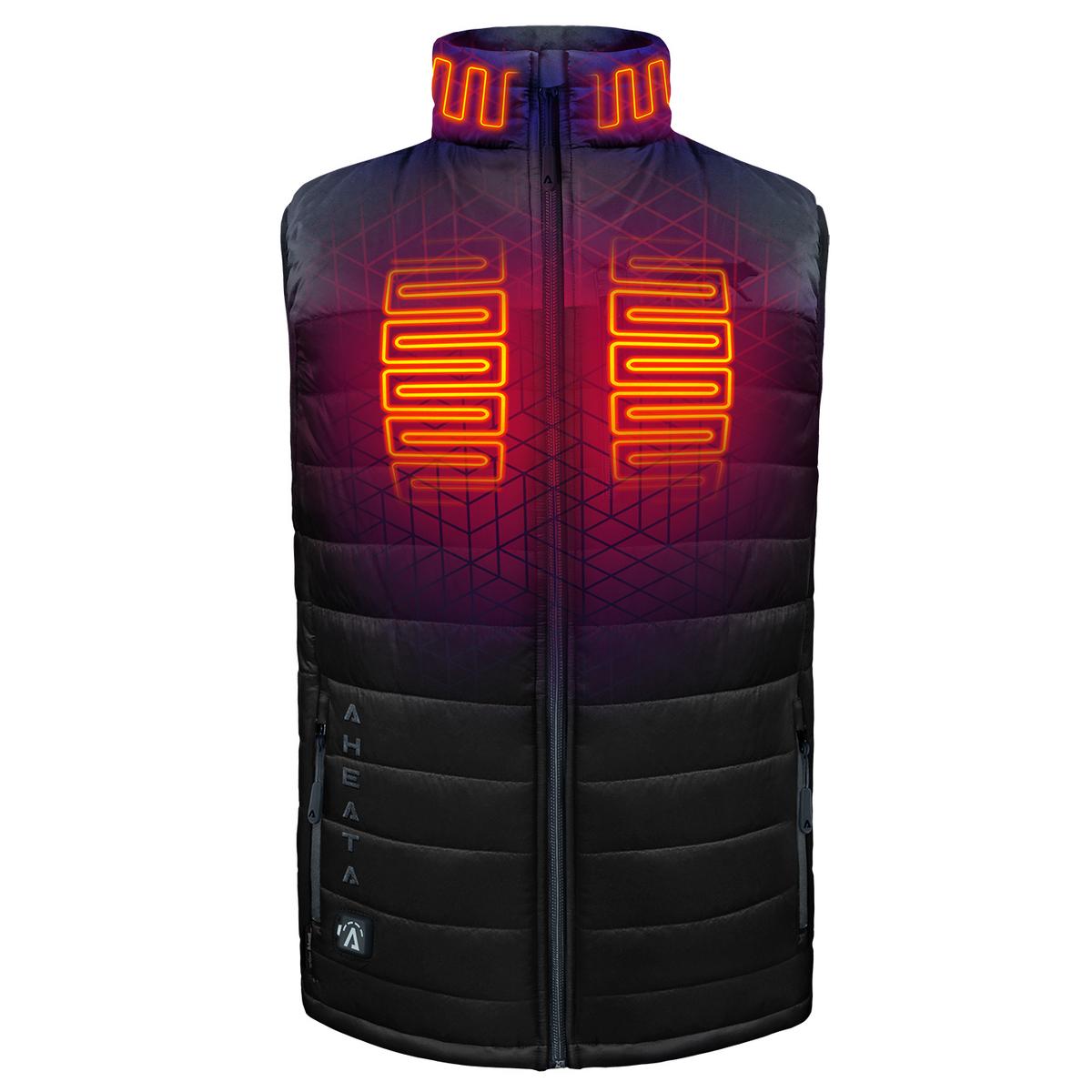 Aheata 7V Men's Heated Vest with Battery Pack | The Warming Store
