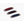 Three Barebones folding pocket knives with red brown and blue wood handles on white background