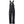 Helly Hansen black waterproof bib overalls with adjustable straps and cargo pocket
