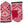 Hestra red and white patterned knit wool mittens