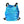 AlphaCool blue gel cooling vest with black adjustable straps
