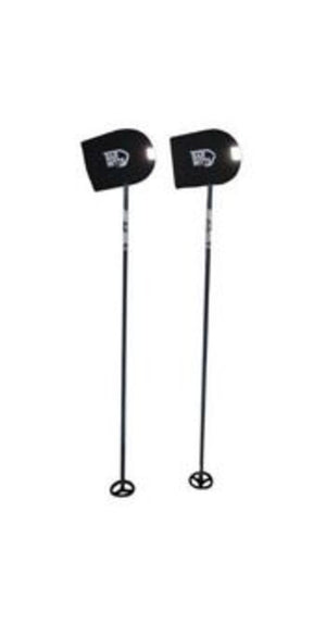 Pair of Bar Mitts handlebar covers for bicycle poles