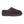 Cloud Nine Sheepskin brown suede mule slipper with a thick rubber sole and decorative metal buckle detail