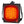 ActionHeat black heated seat cushion with battery pack and glowing orange heating element