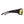 Smith sunglasses with black frames and yellow lenses viewed from the side