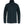 Dark navy blue full zip fleece jacket with grid texture and chest pocket