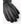 Hestra dark brown leather glove with stitched detailing