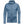 FjallRaven blue hooded fleece jacket with full zip and chest pocket