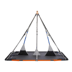 Black Diamond climbing portaledge with suspension system and flat platform