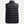 Back view of a black quilted puffer vest