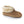 Acorn tan suede slipper with cream shearling cuff