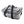 AO Coolers silver soft sided cooler bag with black straps and zipper closures