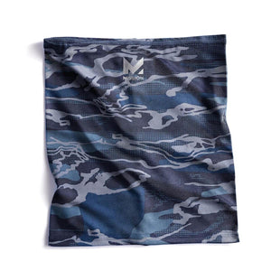 Mission blue camouflage neck gaiter