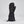 Gordini black insulated winter mitten with leather palm