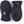 Hestra navy blue mittens with black leather palms and CZone branding