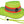 Lime green Ergodyne boonie hat with orange and reflective striping and chin strap