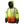 Pioneer high visibility yellow and black heated bomber jacket with reflective strips