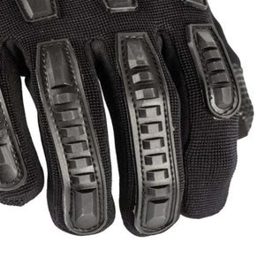 221B Tactical black tactical glove with protective finger guards