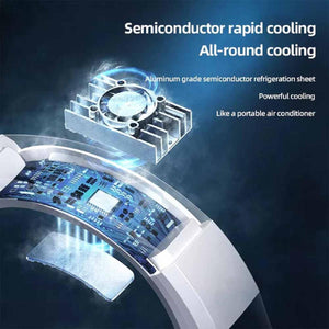 AlphaCool semiconductor cooling component with circuit board and heat sink