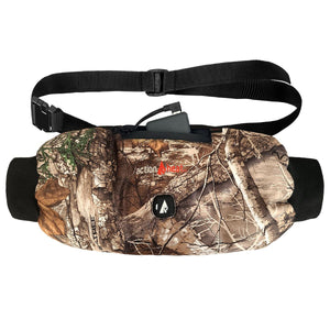 ActionHeat Realtree camouflage heated hand warmer muff with battery pack