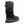 Neos black overshoe with adjustable drawstring cuff and velcro strap