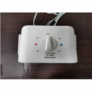 World Marketing heater control dial with heat and fan settings