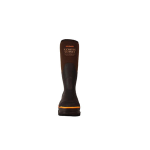 Dryshod Nanotoe Gusset brown and black waterproof work boot