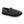 Acorn charcoal grey wool blend slip on slipper with black suede trim
