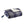 Woolrich navy blue plaid electric throw blanket with white sherpa lining and remote control