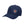 Navy blue Mission baseball cap with perforated side panels and shield logo