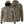 Mobile Warming hooded jacket in camouflage print showing front and back views