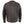 Back view of a black leather motorcycle jacket with quilted lower back panel and zippered vents