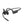 Black Shokz bone conduction headphones with wrap around frame