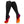 Aheata black heated socks with glowing orange and red heat zones on the feet