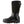 Korkers black waterproof tall rubber boot with orange sole accents