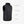 30seven black heated vest with callouts for padding, water resistance, battery pockets, and lightweight design