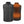 30seven black quilted heated vest showing front and back heating elements