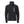 30seven black softshell jacket with high collar and vertical chest pocket