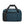 Blue Briggs and Riley duffel bag with black handles and front zipper pocket