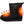 ThermalStep black quilted ankle boot with heat graphic overlay