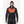 FNDN black long sleeve quarter zip shirt with glowing red chest heating panels and patterned face mask