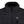 DeWalt black quilted heated vest with power button and zippered chest pocket