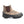 Brown leather Chelsea boot with a black rubber traction cleat attachment