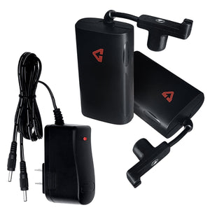 Gerbing dual battery charger kit with two batteries and wall adapter