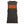 Black sleeveless base layer with glowing orange heating element graphic on chest