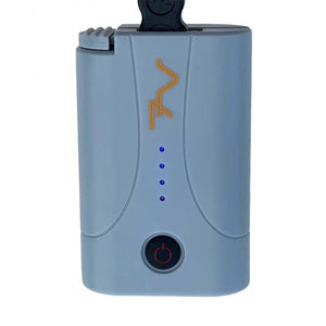 Volt Heat rechargeable battery pack with power button and LED indicator lights