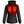 ActionHeat black hooded puffer jacket with illuminated heating elements on the chest