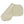 Beige fabric cloth diaper insert with white snap fasteners