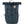 Fjallraven Abisko rolltop backpack in dark blue with front bungee cord system and side mesh pockets